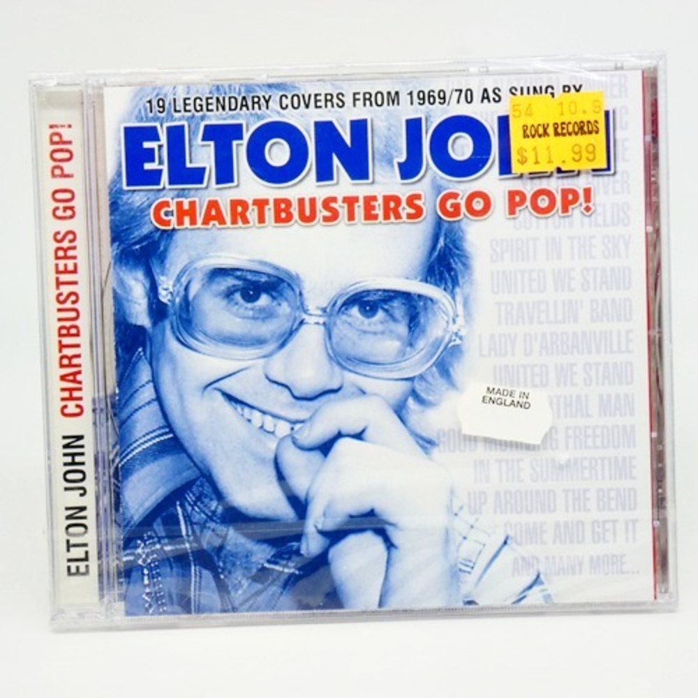 Elton John - Chartbusters Go Pop! - CD (1999) NEW Sealed RARE